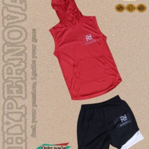 Sleeveless Hoodie and Shorts
